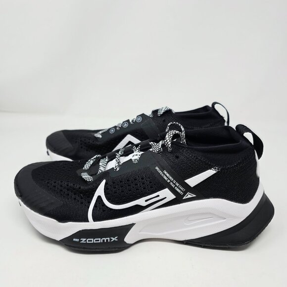 Nike Wmns  ZoomX Zegama Trail 'Black White'  DH0625-001 Size 7 NWOB - Picture 3 of 8